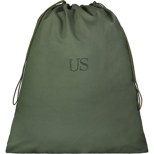 Amazon | U.S. Military Surplus ジップダッフルバッグ、中古オリーブ
